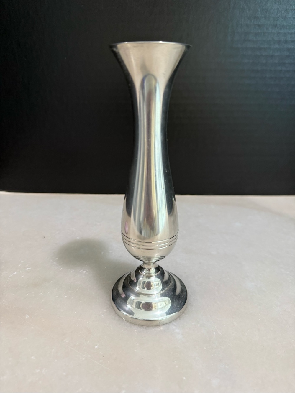 Vintage Kirk Stieff P 230 Bud Vase Clean Modern Style